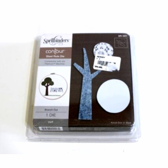 Large Tree Metal Scrapbook Die - Picture 1 of 2